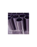 Titanium Grade 5 ( Ti6Al4V ) Foil - 0.05mm Thickness 