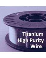 High Purity 99.9+% Ti Wire - 0.5mm Dia